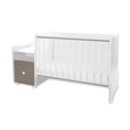 Bed TREND PLUS NEW white+coffee Bed TREND PLUS NEW white /baby bed+cupboard/